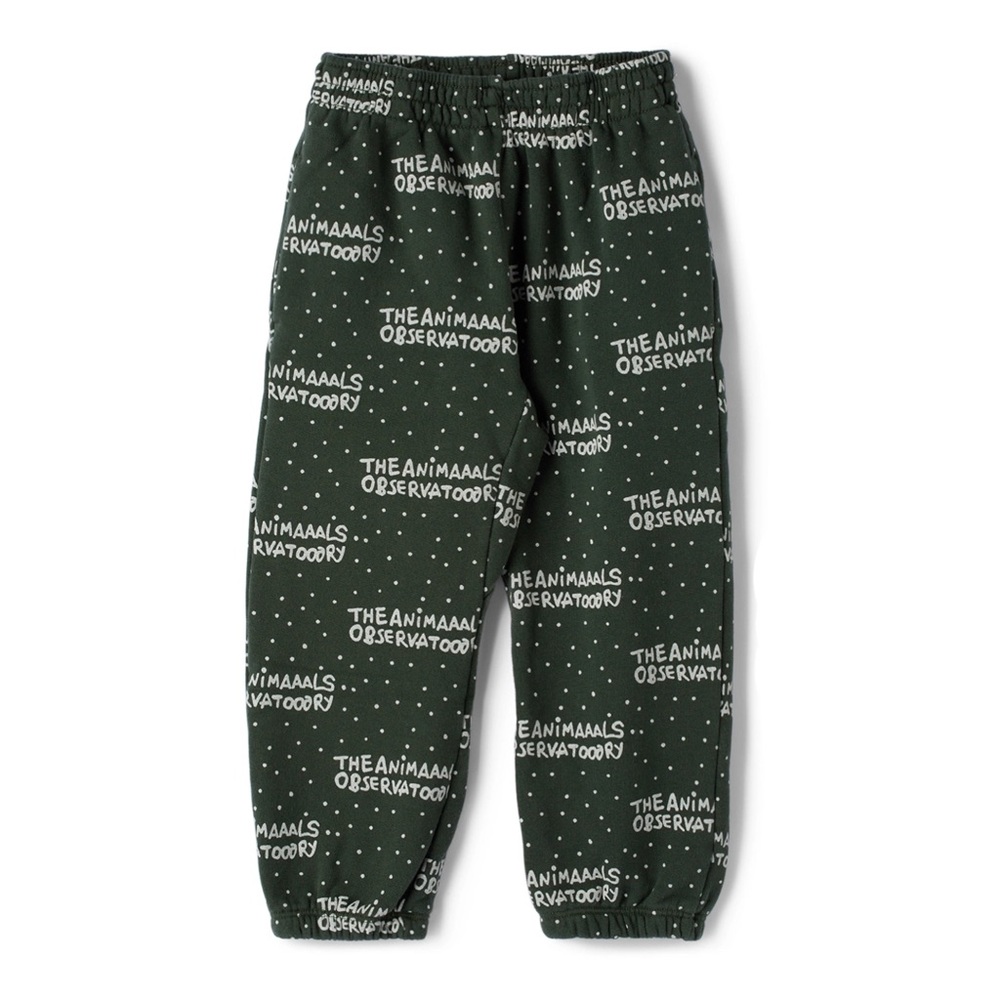 The Animals Observatory Kids Green Dromedary Trousers Size 2